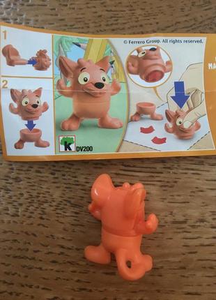 Хорошая игровая фигурка kinder лисёнок печать 2