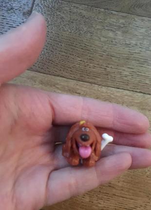 Хорошая игровая фигурка kinder собака