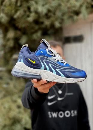 Мужские кроссовки nike air max 270 react blue 41-42-43-45