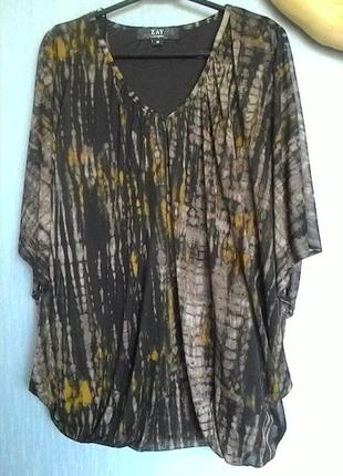 Стильна блуза zay ( євро 44)