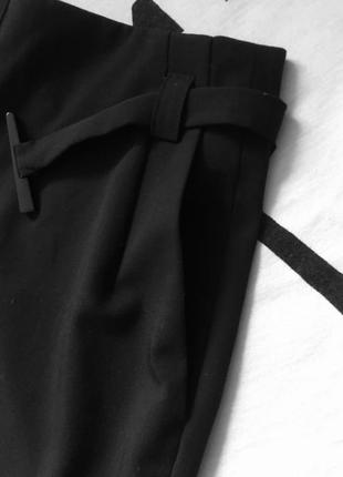 Актуальные чёрные брюки  под пояс  люкс качество ❤️2 фото