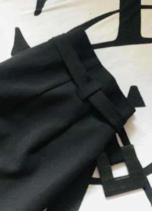 Актуальные чёрные брюки  под пояс  люкс качество ❤️8 фото