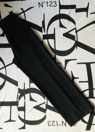 Актуальные чёрные брюки  под пояс  люкс качество ❤️5 фото