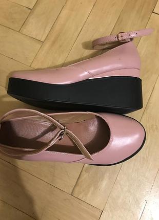 Туфлі шкіряні 36р