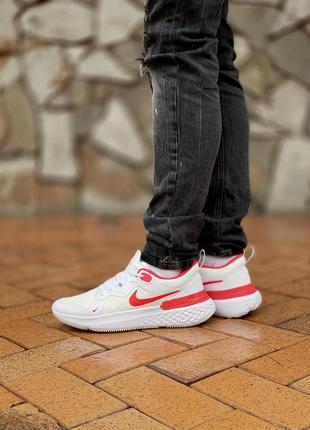 Мужские кроссовки nike react infinity run flyknit white 42-43-44-457 фото