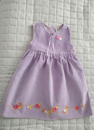 Шикарний вельветовий сарафан ф. caner