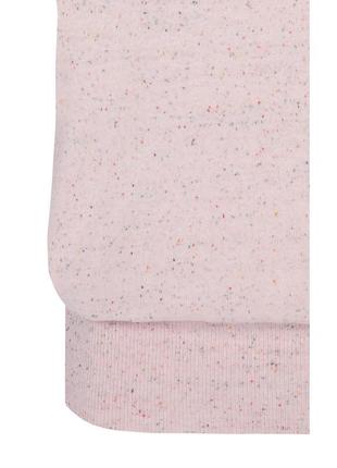 Свитер меланжевый трикотаж короткий рукав женский весенний летний zaps berita 058 розовый4 фото