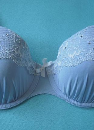 Гарний ніжно-блакитний бюстгальтер від hunkemoller, 75/с