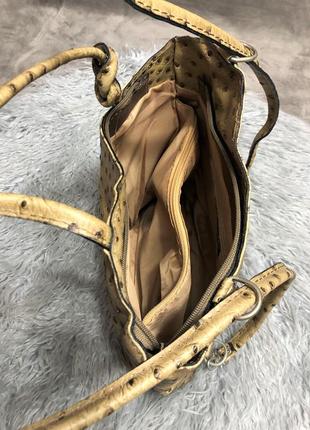 Жіноча шкіряна сумка рюкзак genuine leather borse in pelle італія8 фото