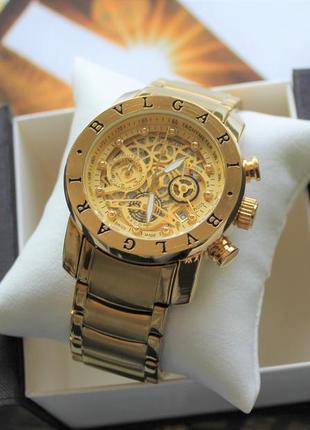 Мужские наручные часы chronograph gold