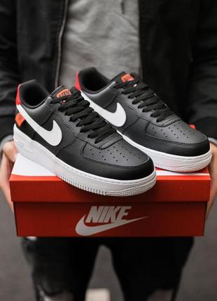 Nike air force world мужские кроссовки найк черный цвет