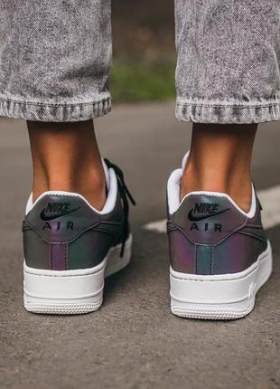 Nike air force hameleon кроссовки найк рефлективные9 фото