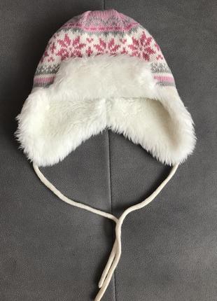 Зимняя меховая шапка2 фото