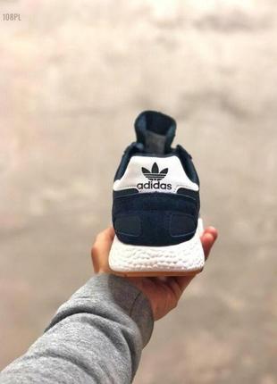 Adidas iniki blue white, кроссовки адидас мужские, кросівки адідас сині чоловічі5 фото