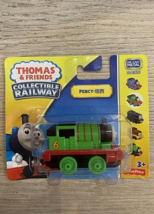 Паровозик percy fisher price серії thomas & friends