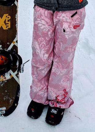 Крутые теплые лыжные штаны для сноуборда горнолыжные сноубордические o'neill мембрана1 фото