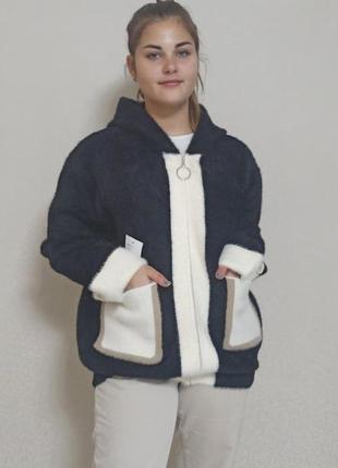 Бомбова курточка шубка альпака туреччина відмінна якість