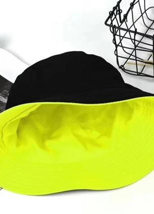 Панама двостороння чорна лимонна, унісекс