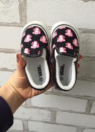 Детские слипоны, пинетки , тапки vans