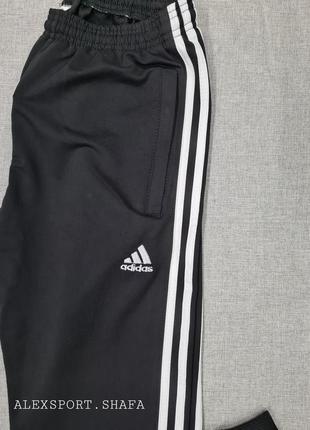 Штани like adidas спортивні штани, завужені на манжеті спортивні штани адідас унісекс4 фото