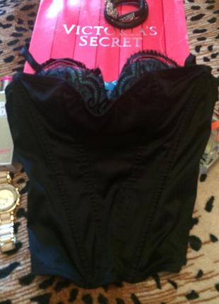 Кружевное корсет,дорогое кружево,фирменный marks spencer