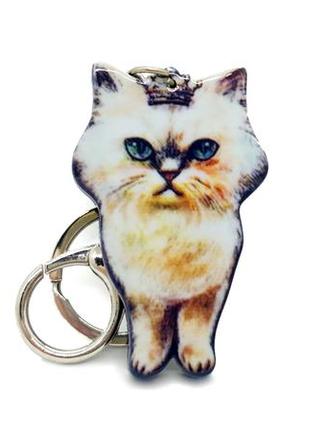 🐱❤️ забавный брелок "пушистая кошечка" декупаж кот котик котенок