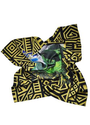 Дизайнерский шелковый платок "мачу-пикчу"