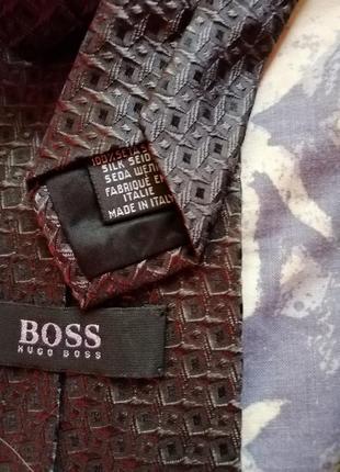 Hugo boss набор шёлковых галстуков.4 фото