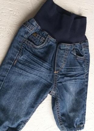Стильні джинси для хлопчика на гумці з підкладкою від h&m5 фото
