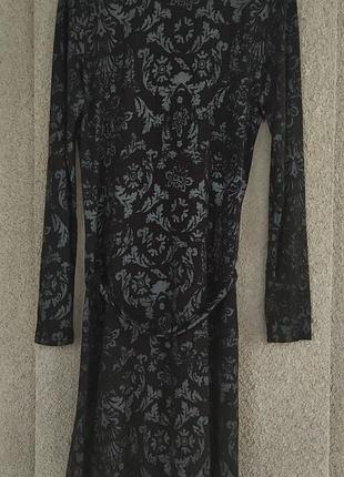 Платье с длинным рукавом 2