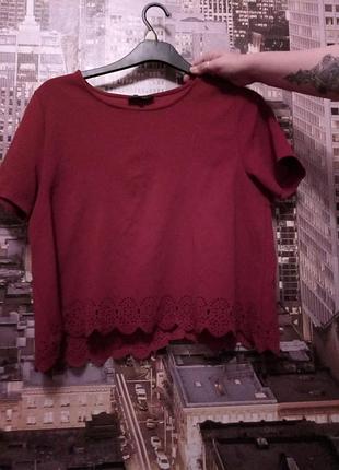 Кроп футболка new look