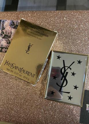 Румяна хайлайтер yves saint laurent face palette star devotion edition highlighting blush