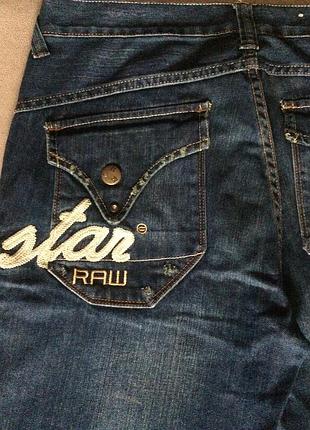 Необычные женские джинсы бренда g-star raw original