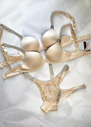 Комплект зі стразами victoria's secret