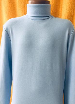 Водолазка гольфик блакитний. розмір 158 164