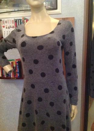 Натуральне, нове наймиліша плаття в горошок бренду c&a, р. 46-48