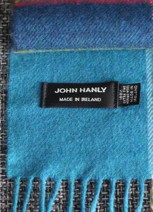 Шарф john hanly шерсть меріно made in ireland3 фото