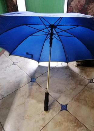 Синий зонт-трость "londa"3 фото