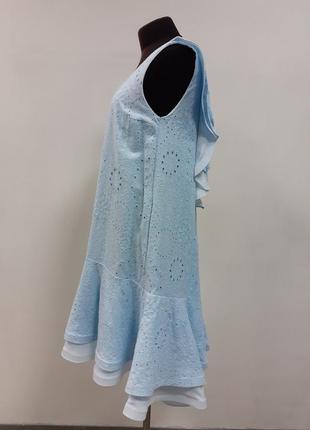 Платье-сарафан zuhvala мальта, открытая спина, натуральная ткань3 фото