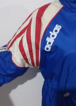 Шикарная яркая подростковая  куртка на синтепоне adidas2 фото