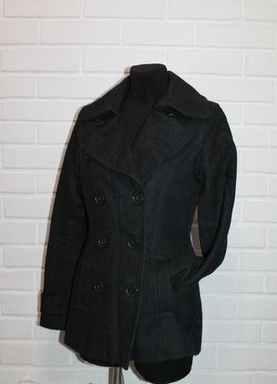 Шерстяное  пальто от h&m l.o.g.g размер 384 фото