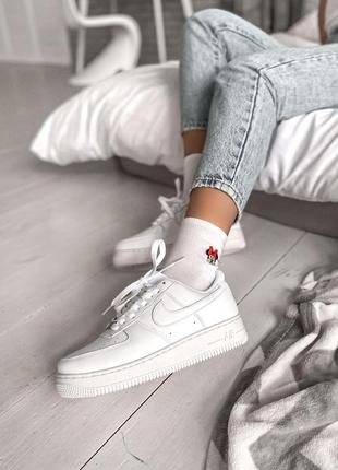 Кроссовки nike air force 1 low classic white кросівки5 фото