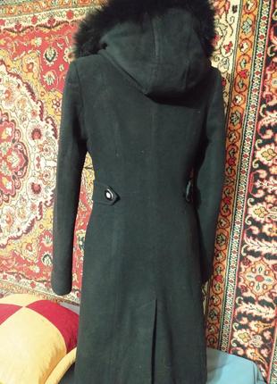 Зимние драповое женское пальто2 фото