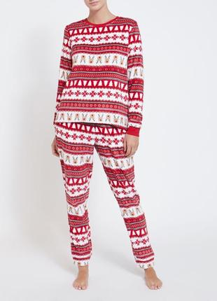Шикарнючая пижама пушистый флис от dunnes, англия. размеры xs,м,xl