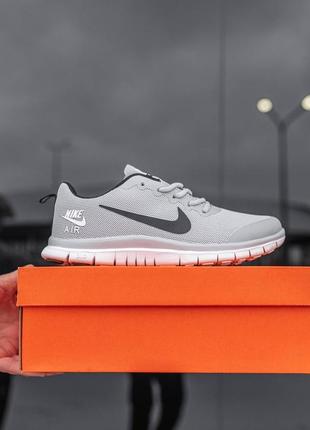 Nike grey zoom чоловічі кросівки4 фото