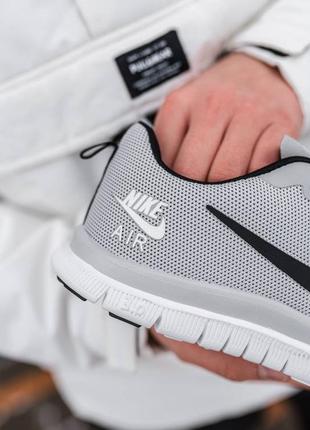 Nike grey zoom мужские кроссовки8 фото
