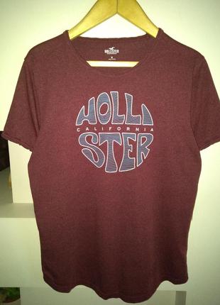 Футболка hollister, оригинал, размер м