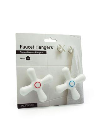 Вешалка, крючки для полотенец faucet hangers peleg design