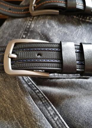 Чоловічий джинсовий ремінь