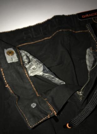 Котонові штани джоггери з накладними кишенями6 фото